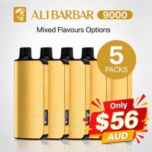Alibarbar INGOT 9000 puffs 5 Pcs