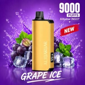 Alibarbar Grape Ice 9000 Puffs
