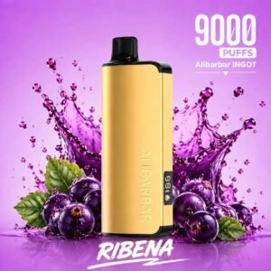ALIBARBAR INGOT 9000 PUFFS, RIBENA