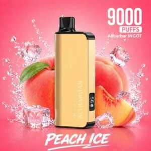 Alibarbar Peach Ice 9000 Puffs